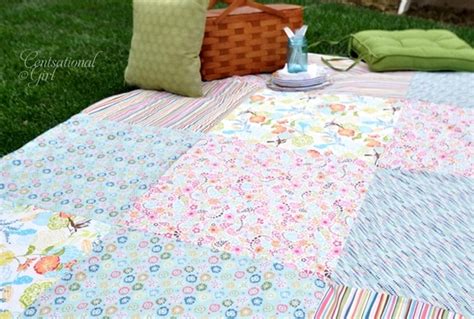 Patchwork Picnic Blanket 10 Perfect Diy Picnic Projects