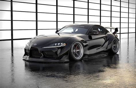 2020 Toyota Supra Fast And Furious Gets Widebody Kit Paul Walker Tribute Livery Autoevolution