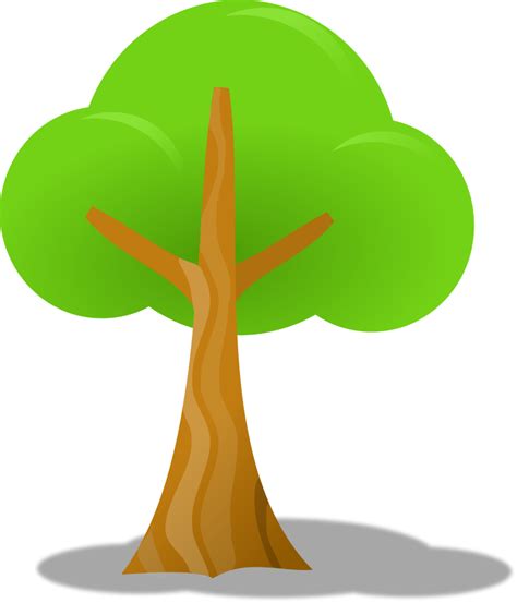 tree with shadow clipart clip art library
