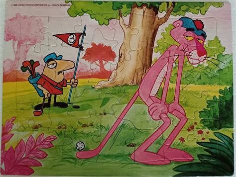Golf Pink Panther Holdson Jig Tray Puzzle The Pink Panther Wiki