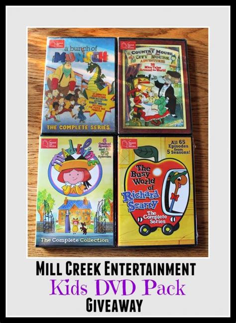 Mill Creek Entertainment ~ August Childrens Dvd Collection Giveaway