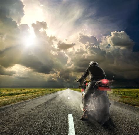 The Open Road Motorbike Hdr Motorcycle Bike Photography Sport