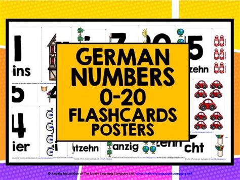 Germannumbers Primarygerman Elementarygerman Germanflashcards