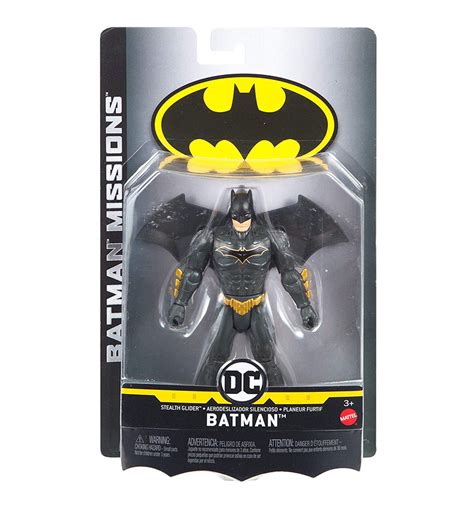 Dc Comics Batman Missions Stealth Glider Batman Action Figure Dc