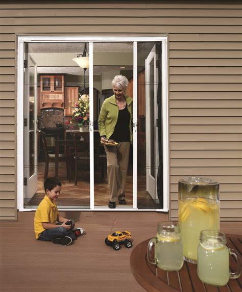 Genius Cool Retractable Screen Door For Double Doors Diy Screens Direct