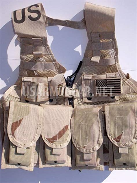 New Made In Usa Army Military Molle Ii Camouflage Desert Tan Airsoft