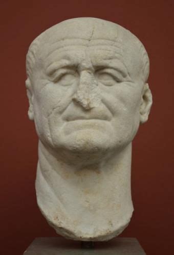Bust Of Emperor Vespasian Photo Taken By Carole Raddato In 2013