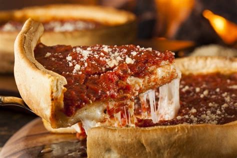What is Chicago's signature pizza? 2