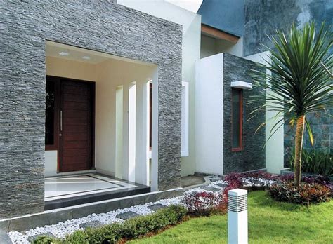 Untuk itu tim arsitek gdr berusaha. Desain Rumah Tropis Minimalis 1 Lantai - Sekitar Rumah