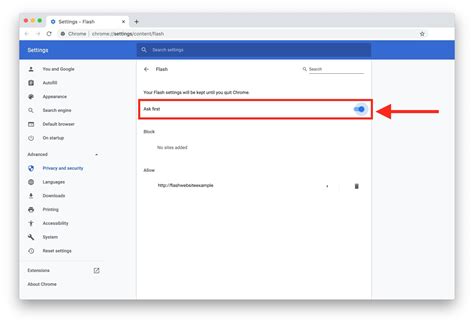 How To Enable Flash Player On Chrome