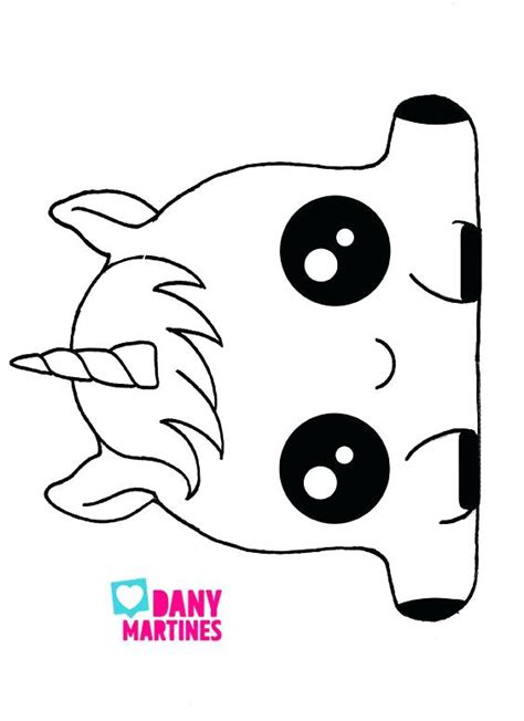 Dibujos kawaii de unicornios faciles - Fotos de amor & Imagenes de amor