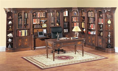 Huntington Large Library Desk Wall From Parker House Coleman Furniture