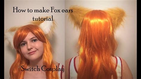 How To Make Fox Ears Tutorial Youtube