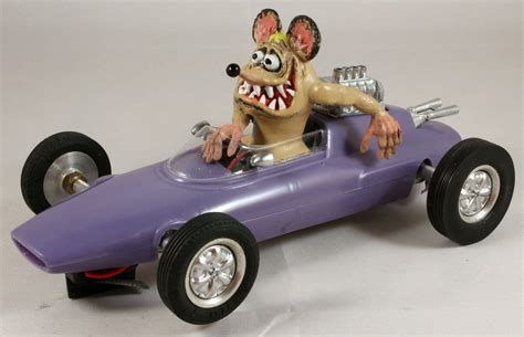 Revells Classic Ed Big Daddy Roth Designed Rat Fink Slot Car Slot