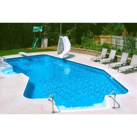 32ft x 16ft x 52inverified purchaseearly reviewer rewards(what's this?) 16 x 32 ft Lazy-L 2 FT Radius Inground Pool Basic Package ...