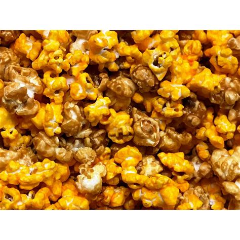 Gourmet Caramel Cheddar Cheese Popcorn 6 Oz Bag Damn Good Popcorn
