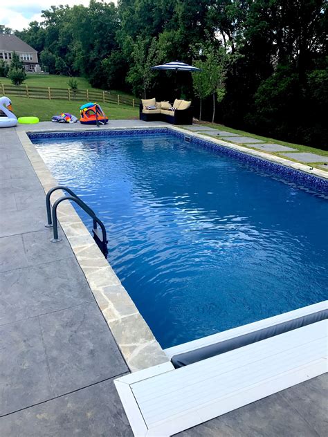 Pool and Spa Depot - 18' x 38' Concrete Wall pool Rectangle shape