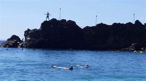 Cliff Jumping Black Rock Maui Hawaii Youtube