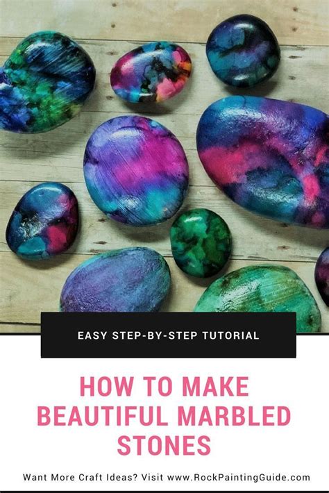 Beginners Guide To Using Alcohol Inks On Rocks Alcohol