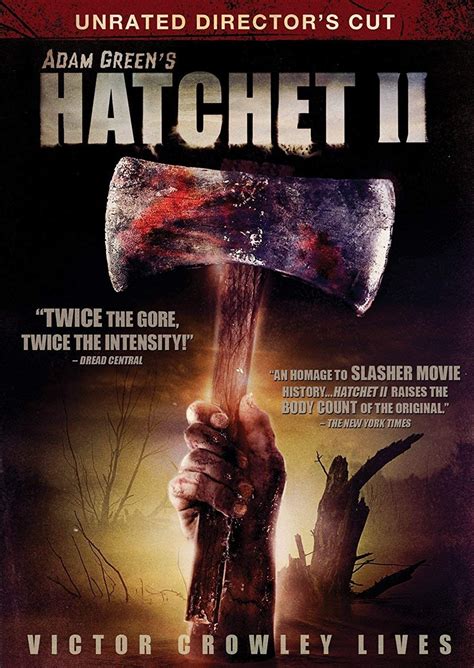 Hatchet Dvd Amazon Ca Kane Hodder Kane Hodder Movies Tv Shows