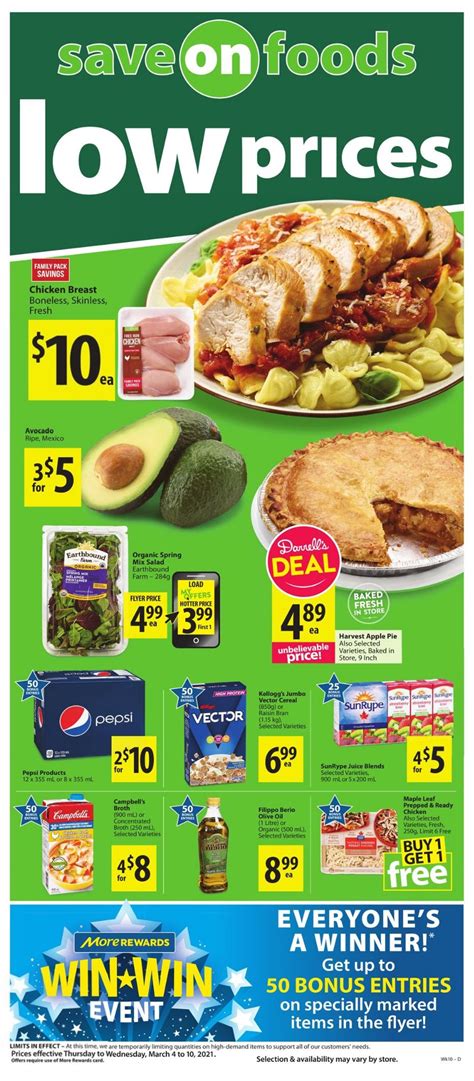 10 best food savers 2) koios 80 kpa automatic food saver 5) potane 85kpa food saver w/ 8 presetrs cons. Save-On-Foods Flyer - 03/04 - 03/10/2021 (Page 8) | Rabato