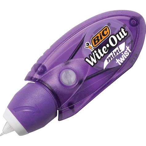 Bic Wite Out Mini Correction Tape 2 Pack Correction Tapes Bic