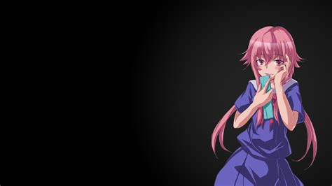 1019598 Anime Pink Hair Mirai Nikki Gasai Yuno Darkness