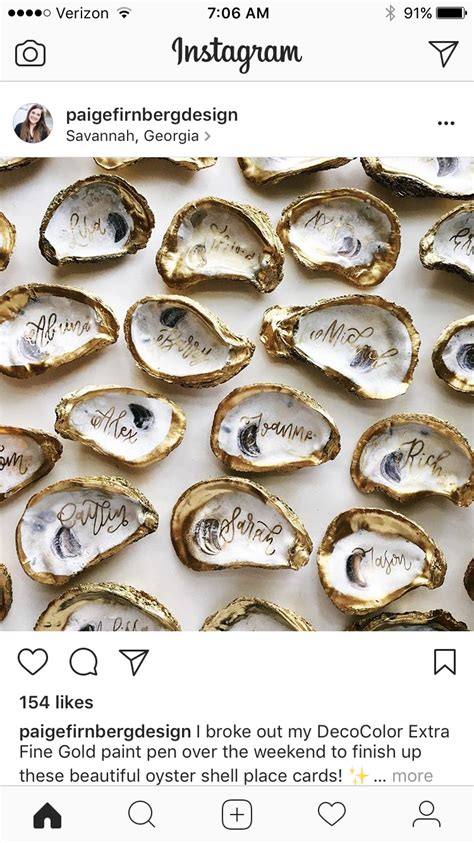 Pin by Cathy Barker on Baby Girl's Wedding | Pen shell, Fine gold