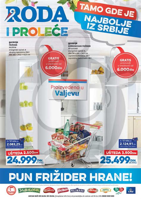 Odaberite nešto iz bogate ponude. Roda Katalog Prolećna Akcija 14.04. - 20.04.2016. | Kuda u ...