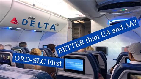 First Time On Delta Delta Air Lines A320 First Class Review Youtube