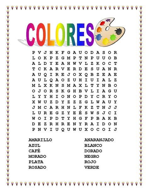 In fact, english has been borrowing from spanish for a very long time. MISCELLANEOUS LESSON-SPANISH COLORS- Vocabulary & Word ...