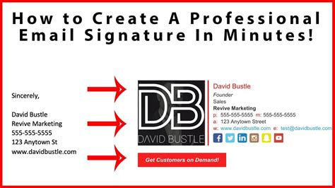 Maybe you would like to learn more about one of these? Email Signature Creator - YouTube