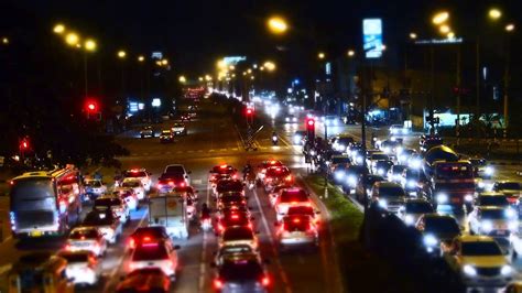 Night Traffic And Chaostime Lapse Youtube