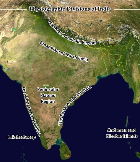 Physiographic Divisions Of India An Overview