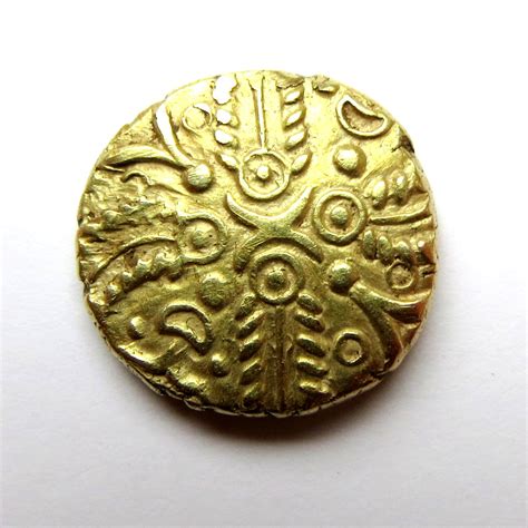 Catuvellauni Tasciovanus Gold Stater 25bc 25ad Silbury Coins