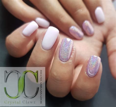 Revlon's traditional nail polish is good, but the brand's gel nail polish is better. Pastel Pink Holographic Chrome Nails with Sorbet Gel in ...