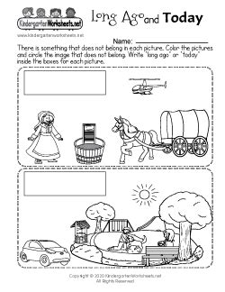 While it might not be the easiest way, using a worksheet to practice your concepts will be one of the best ways you can prepare for your test day. Free Kindergarten Social Studies Worksheets - Learning ...