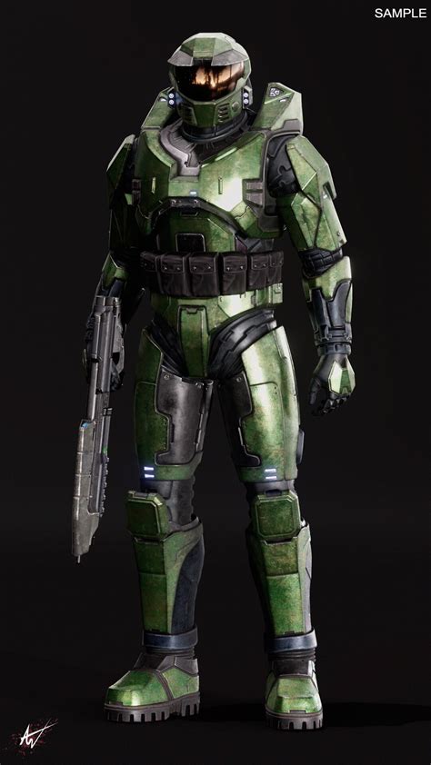 Abimael Salazar Halo Combat Evolved Master Chief Hd