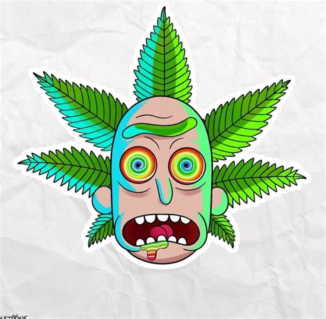Rick and morty glitter and weed smoking theme anime ashtray. Rick and Morty Weed Wallpapers - Top Free Rick and Morty ...