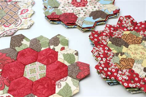 Free Printable Hexagon English Paper Piecing Template The Little
