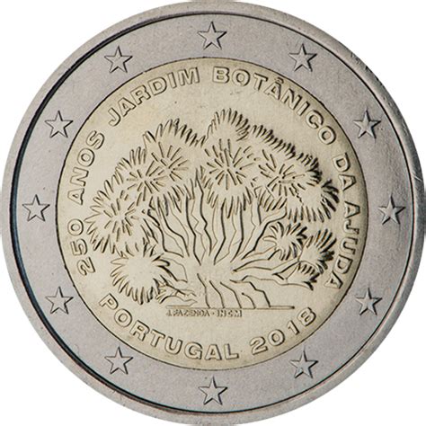 Portugal 2 Euro Coin 250 Years Since The Foundation Of Ajuda