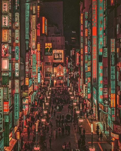 Japan Aesthetic City Aesthetic Street Photography Landscape