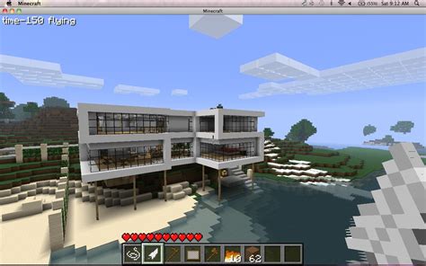 Modern Hillside Home Minecraft Map