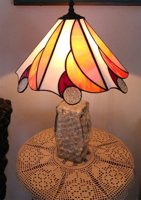 Stained Glass Lamp Shades How To Make A Stained Glass Lamp Youtube This Lampshade Is