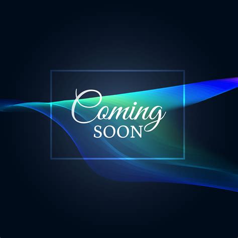 Coming Soon Text On Neon Wavy Background Download Free Vector Art