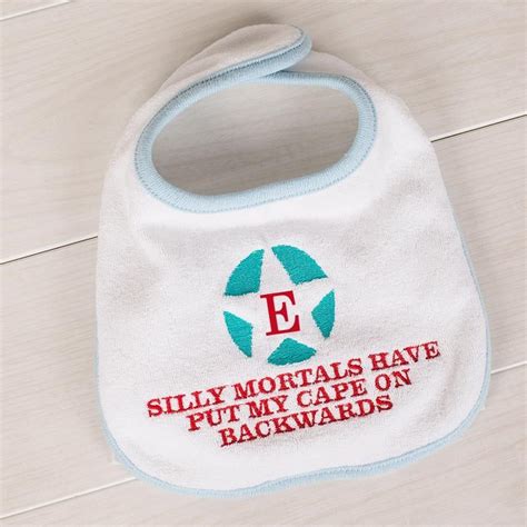 Personalised baby gifts perfect for any new baby from prezzybox. Personalised Baby Bib (£9.99) | Personalized baby gifts ...
