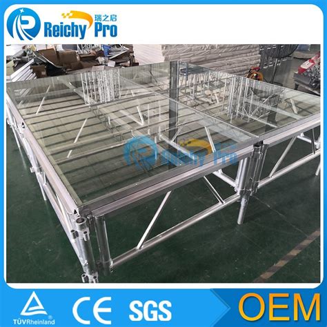 Glass Stage Mobile Stage Aluminum Stage Concert Acrylic Stage For