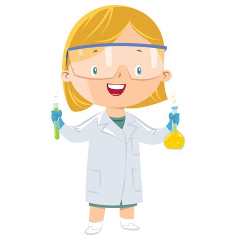 How to draw a lab coat. Best Kid In Lab Coat Illustrations, Royalty-Free Vector ...