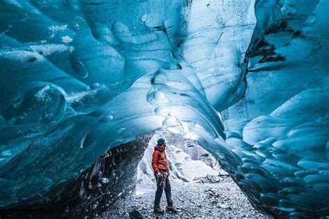 Blue Ice Cave Adventure