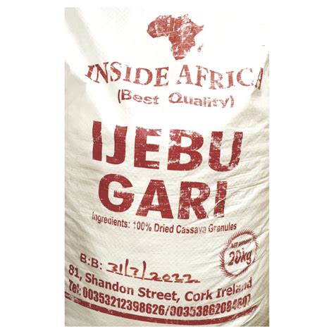 Gari Ijebu 20kg Ireland Online African Grocery Store